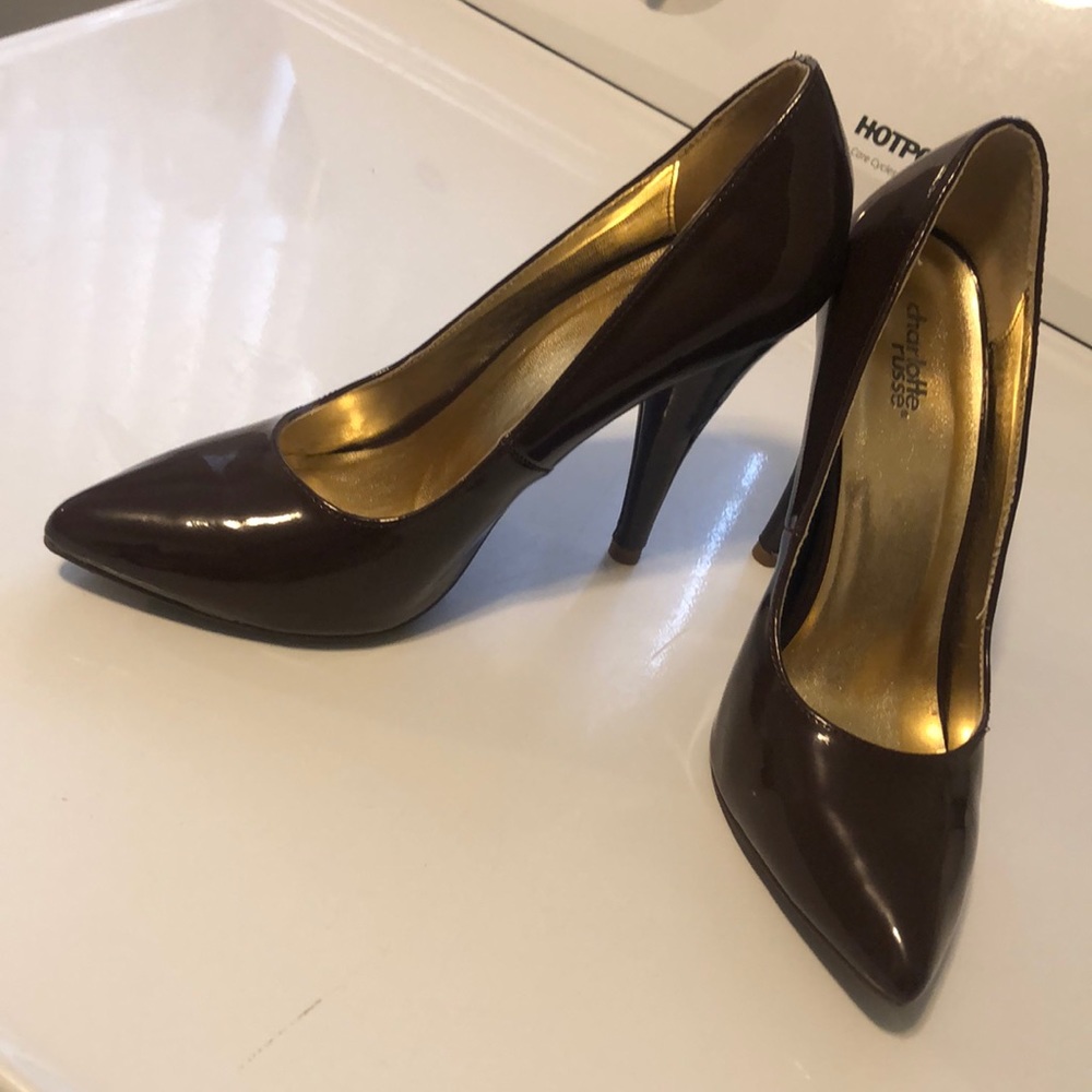 Brown High heel shoes